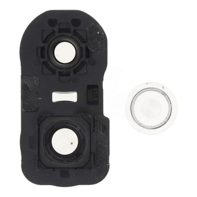 Camera Lens Glass With Frame For Xiaomi Redmi Note 13 4g Black By - Maxbhi Com