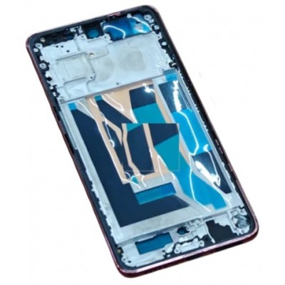 Lcd Frame Middle Chassis For Vivo V50 Blue By - Maxbhi Com