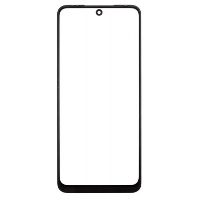 Replacement Front Glass For Tecno Pova 4 Black By - Maxbhi Com