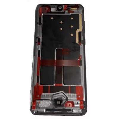 Lcd Frame Middle Chassis For Huawei P60 White By - Maxbhi Com