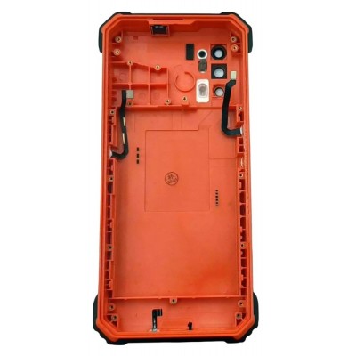 Back Panel Cover For Blackview Bv7100 Orange - Maxbhi Com