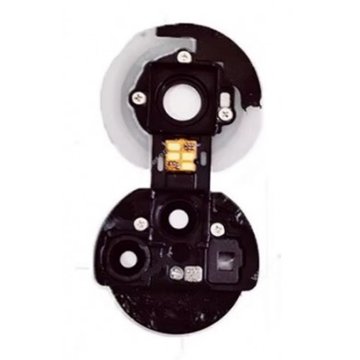 Camera Lens Glass With Frame For Zte Voyage 40 Pro Plus Black By - Maxbhi Com