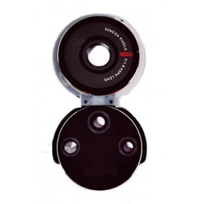 Camera Lens Glass With Frame For Zte Voyage 40 Pro Plus Black By - Maxbhi Com