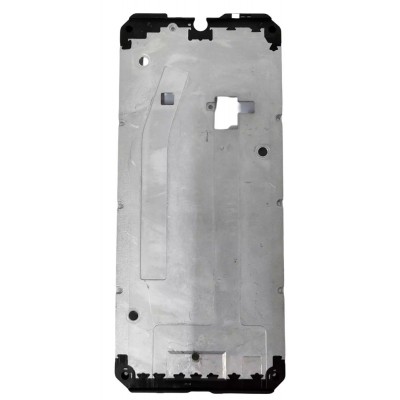 Lcd Frame Middle Chassis For Blackview Bv7100 Black By - Maxbhi Com