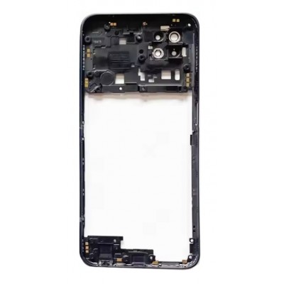 Middle Frame Ring Only For Oppo A53 5g Black By - Maxbhi Com