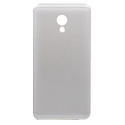 Back Panel Cover For Meizu Pro 6 Plus 128gb Silver - Maxbhi Com
