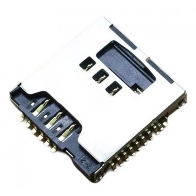Sim Card Memory Card Reader Part For Samsung S5230 Tocco Lite Lg Kp 500 With Flex - Maxbhi Com