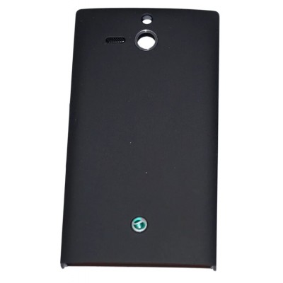 Back Panel Cover For Sony Xperia U Black - Maxbhi Com