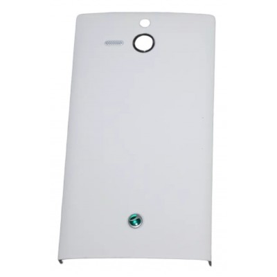 Back Panel Cover For Sony Xperia U White - Maxbhi Com