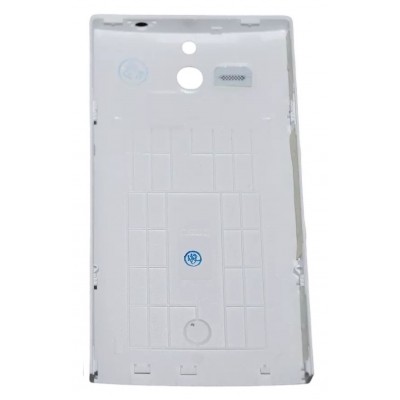 Back Panel Cover For Sony Xperia U White - Maxbhi Com