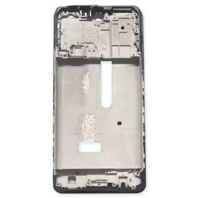 Lcd Frame Middle Chassis For Vivo Iqoo Z8x 5g Silver By - Maxbhi Com