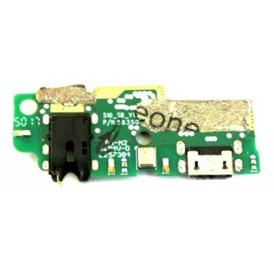 Charging Connector Flex Pcb Board For Blu Pure View By - Maxbhi Com