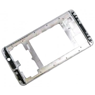 Lcd Frame Middle Chassis For Leagoo M8 White By - Maxbhi Com