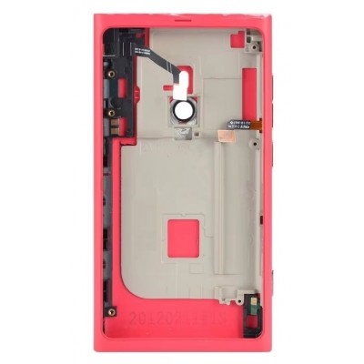 Back Panel Cover For Nokia Lumia 800 Magenta - Maxbhi Com