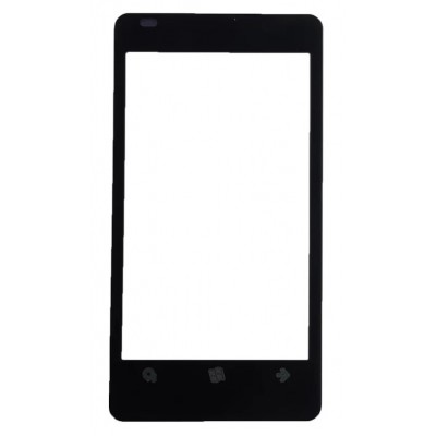 Replacement Front Glass For Nokia Lumia 800 Cyan By - Maxbhi Com