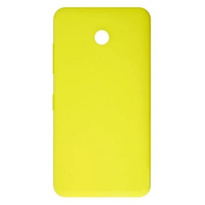 Back Panel Cover For Nokia Lumia 630 Dual Sim Rm978 Yellow - Maxbhi Com