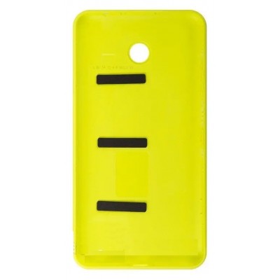 Back Panel Cover For Nokia Lumia 630 Dual Sim Rm978 Yellow - Maxbhi Com