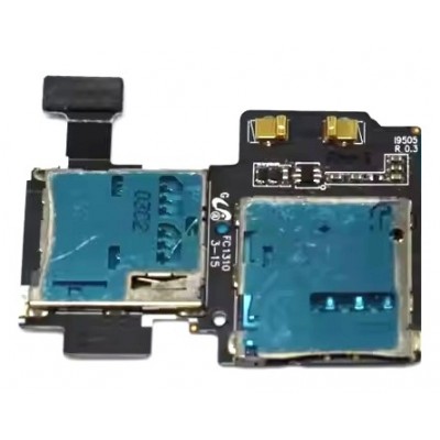 Sim Connector Flex Cable For Samsung Galaxy S4 By - Maxbhi Com