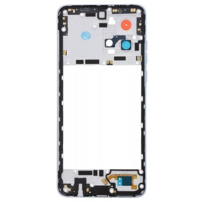 Middle Frame Ring Only For Motorola Moto G84 White By - Maxbhi Com