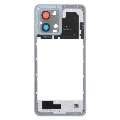Middle Frame Ring Only For Motorola Moto G84 White By - Maxbhi Com