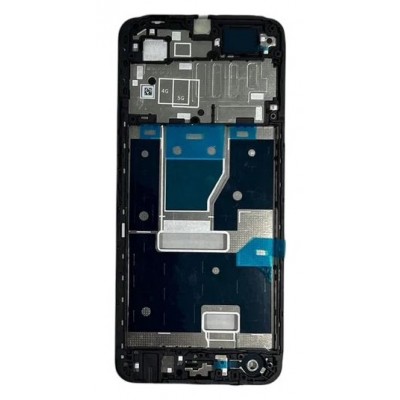 Lcd Frame Middle Chassis For Vivo Y18e Black By - Maxbhi Com