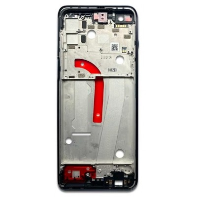 Lcd Frame Middle Chassis For Motorola Edge S Black By - Maxbhi Com