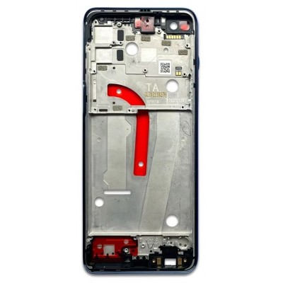 Lcd Frame Middle Chassis For Motorola Edge S Silver By - Maxbhi Com