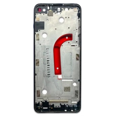 Lcd Frame Middle Chassis For Motorola Edge S Silver By - Maxbhi Com
