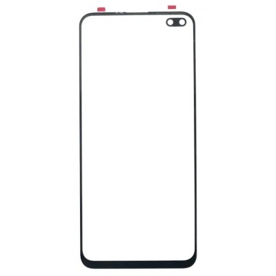 Replacement Front Glass For Oppo A92s White By - Maxbhi Com