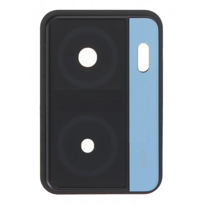 Camera Lens Glass With Frame For Oppo A57s Blue By - Maxbhi Com