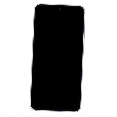 Camera Lens Glass with Frame for Samsung Galaxy A36 5G White