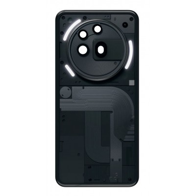 Back Panel Cover For Nothing Phone 3a Pro Black - Maxbhi Com