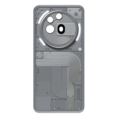 Back Panel Cover For Nothing Phone 3a Pro White - Maxbhi Com