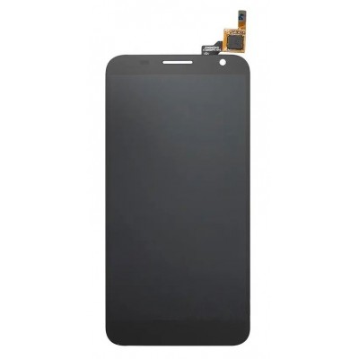 Lcd With Touch Screen For Alcatel One Touch Idol 2 S Black By - Maxbhi Com