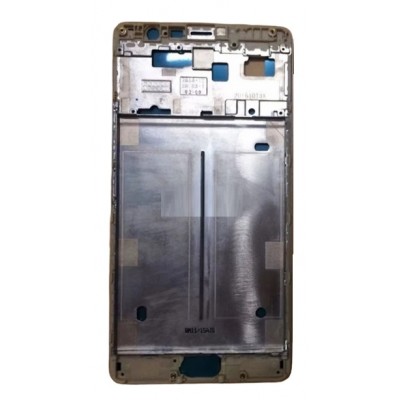 Lcd Frame Middle Chassis For Gionee M6 Plus Black By - Maxbhi Com