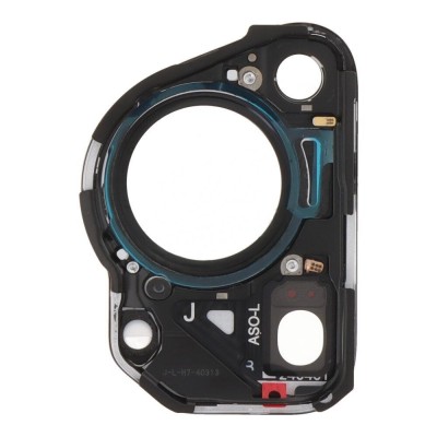 Camera Lens Glass With Frame For Huawei Pura 70 Ultra White By - Maxbhi Com