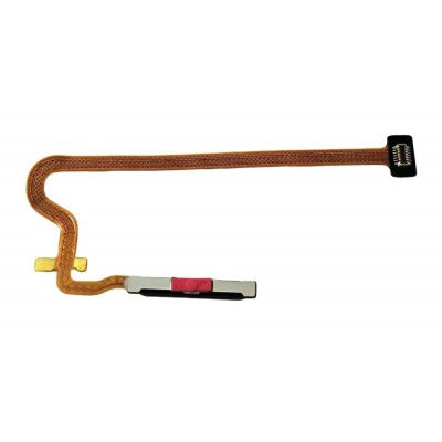 Fingerprint Sensor Flex Cable For Realme C65 Black By - Maxbhi Com
