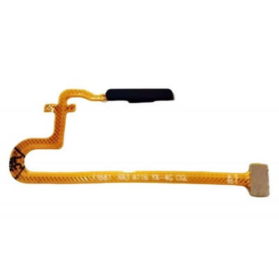 Fingerprint Sensor Flex Cable For Realme Note 50 Black By - Maxbhi Com