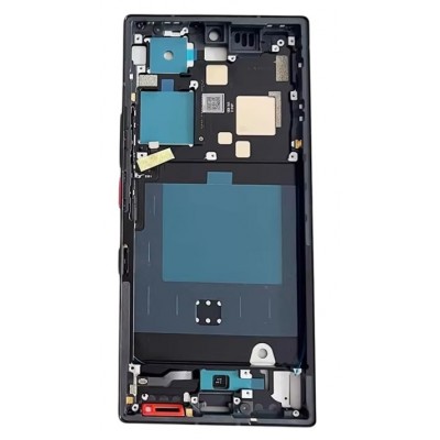 Lcd Frame Middle Chassis For Zte Nubia Z60 Ultra Black By - Maxbhi Com