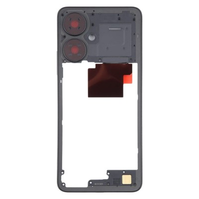 Middle Frame Ring Only For Xiaomi Redmi 13r 5g Black By - Maxbhi Com