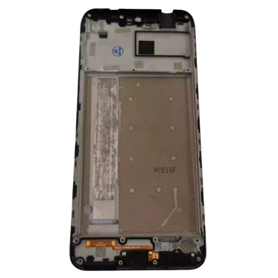 Lcd Frame Middle Chassis For Wiko Power U10 Black By - Maxbhi Com