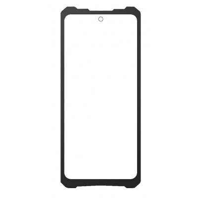 Replacement Front Glass For Doogee V40 Pro Black By - Maxbhi Com