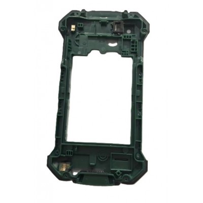 Middle Frame Ring Only For Geotel A1 Black By - Maxbhi Com