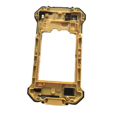Middle Frame Ring Only For Geotel A1 Yellow By - Maxbhi Com