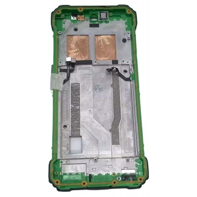 Lcd Frame Middle Chassis For Blackview Bl8800 Green By - Maxbhi Com