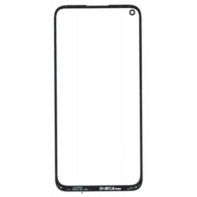 Replacement Front Glass For Huawei Nova 6 Se Black By - Maxbhi Com