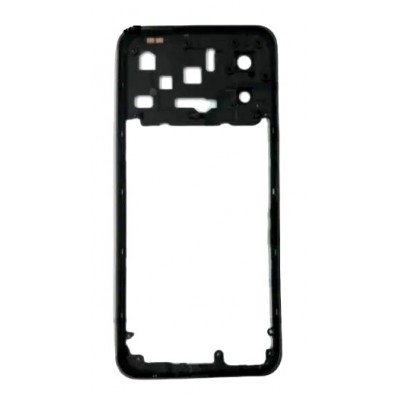 Middle Frame Ring Only For Vivo Y16 Black By - Maxbhi Com