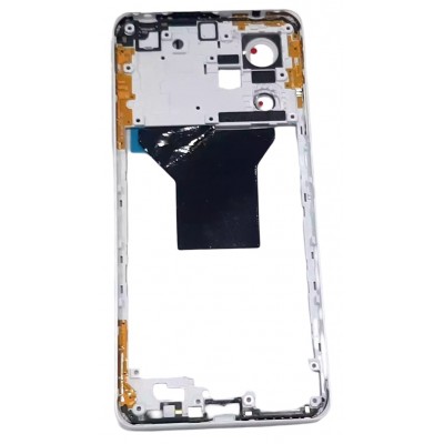 Middle Frame Ring Only For Xiaomi Redmi Note 12 Pro White By - Maxbhi Com
