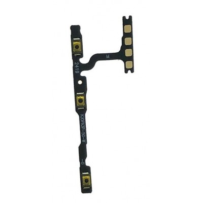 Power Button Flex Cable For Oppo A3 Pro 5g India On Off Flex Pcb By - Maxbhi Com