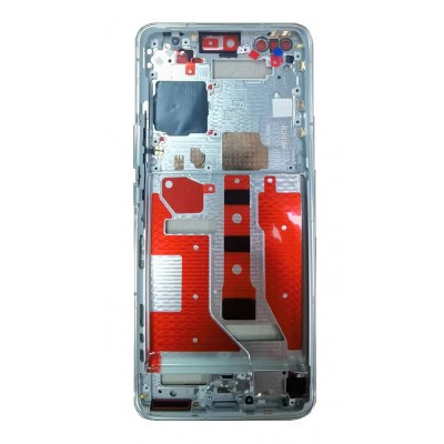 Lcd Frame Middle Chassis For Honor Magic 4 Pro White By - Maxbhi Com
